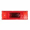 Truck-Lite Led, Red Rectangular, 8 Diode, Marker Clearance Light, Pc, 2 Screw, Fit N Forget M/C, 12V 21275R